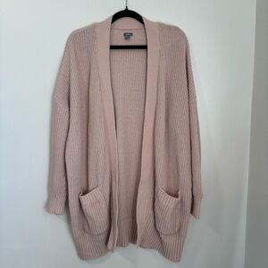 Aerie Open Front Cardigan with Pockets